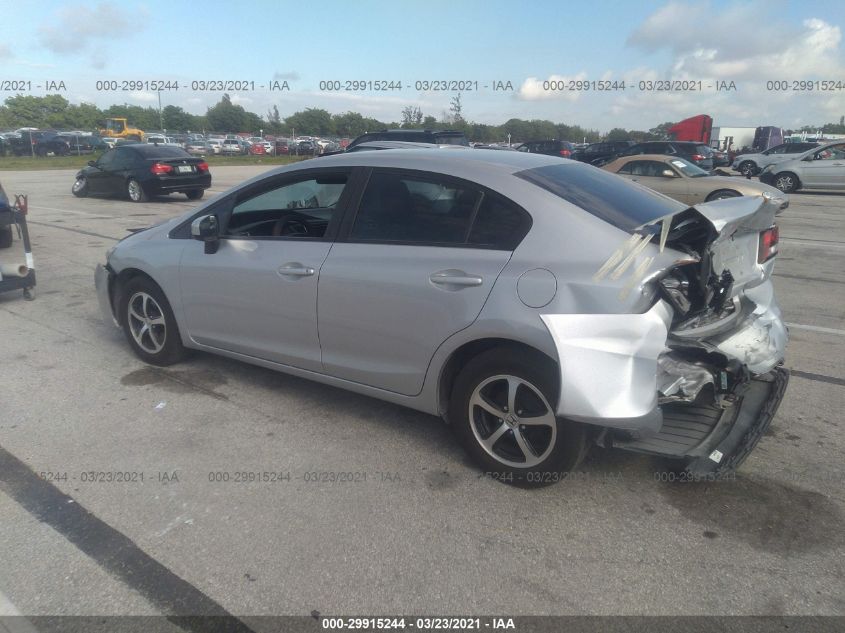 2015 HONDA CIVIC SEDAN SE 19XFB2F79FE114759