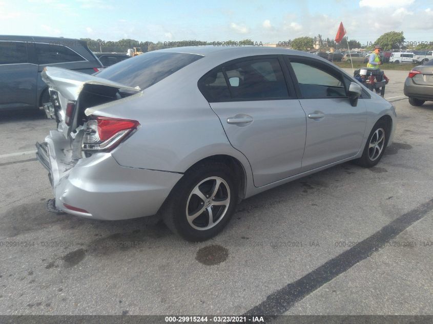 2015 HONDA CIVIC SEDAN SE 19XFB2F79FE114759