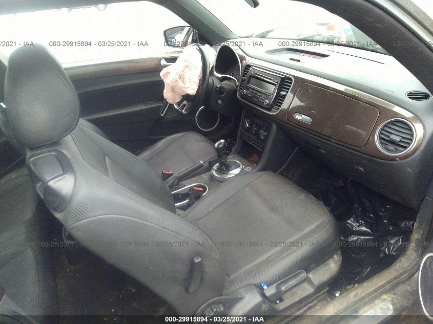 2013 VOLKSWAGEN BEETLE COUPE 2.5L 3VWJP7AT1DM602794