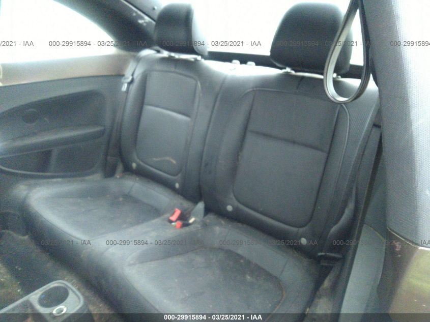 2013 VOLKSWAGEN BEETLE COUPE 2.5L 3VWJP7AT1DM602794