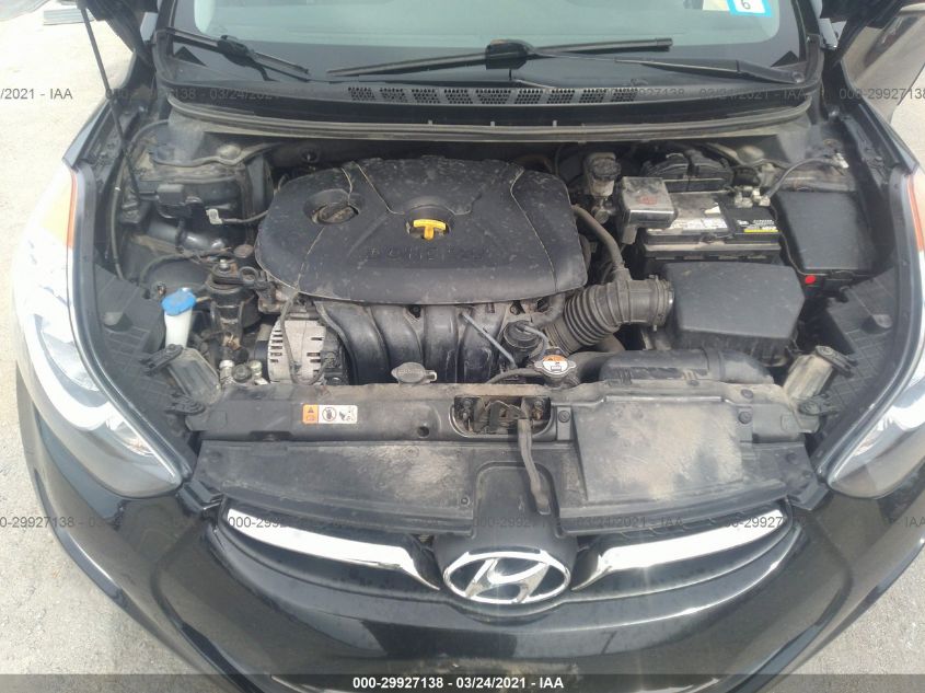 2013 HYUNDAI ELANTRA LIMITED PZEV 5NPDH4AE0DH442751