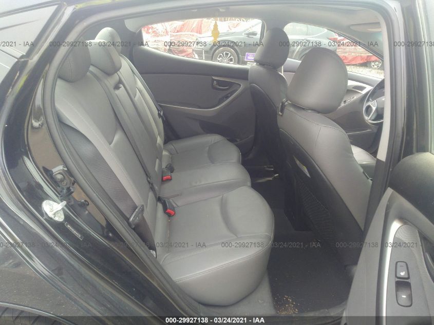 2013 HYUNDAI ELANTRA LIMITED PZEV 5NPDH4AE0DH442751
