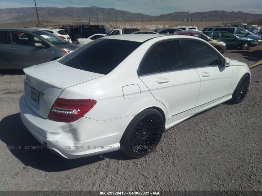 2013 MERCEDES-BENZ C-CLASS C 250 WDDGF4HB8DR271177