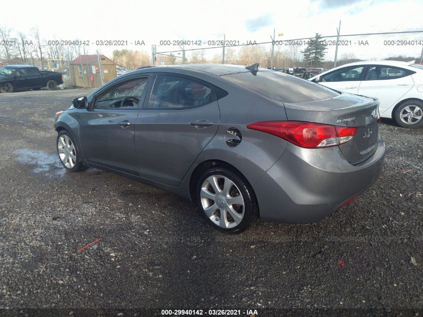 2013 HYUNDAI ELANTRA LIMITED PZEV 5NPDH4AEXDH220539