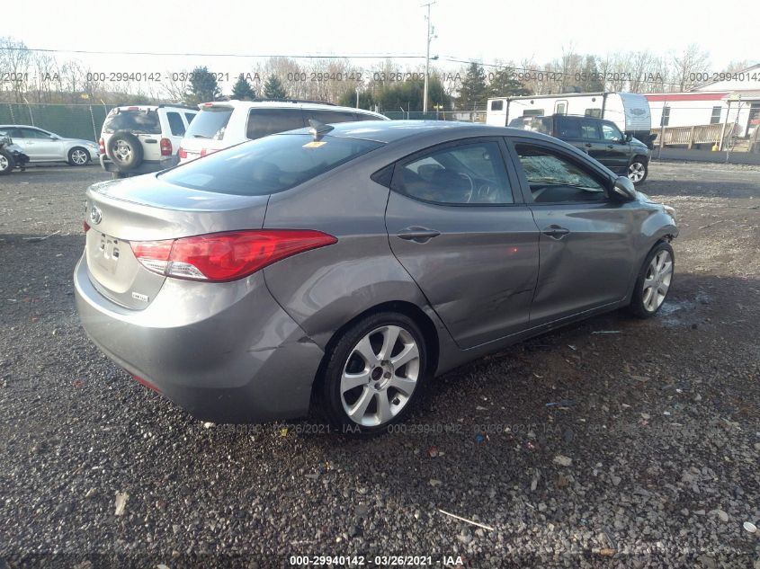 2013 HYUNDAI ELANTRA LIMITED PZEV 5NPDH4AEXDH220539
