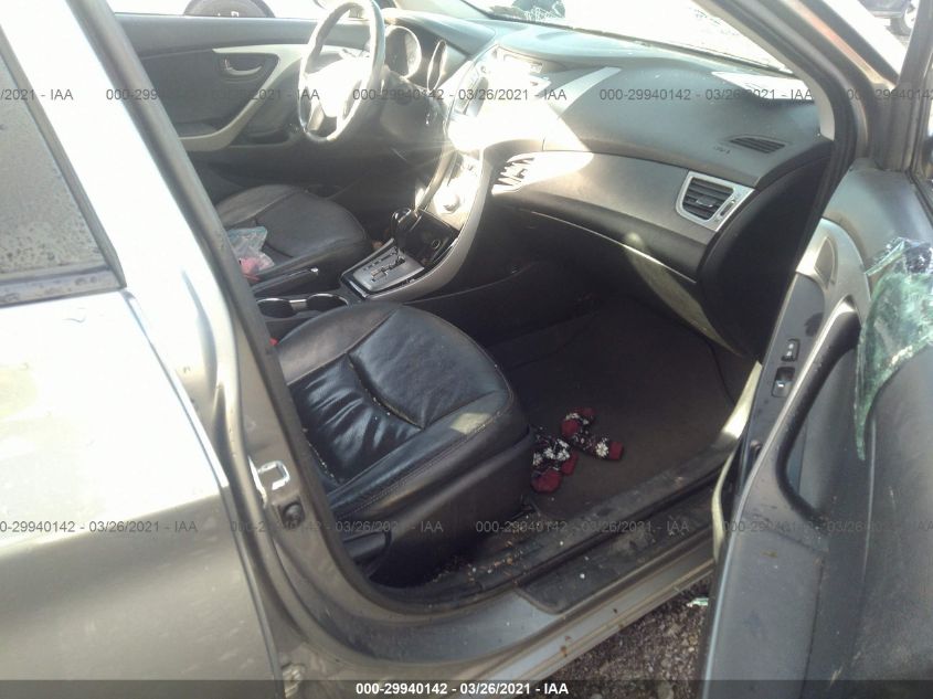 2013 HYUNDAI ELANTRA LIMITED PZEV 5NPDH4AEXDH220539
