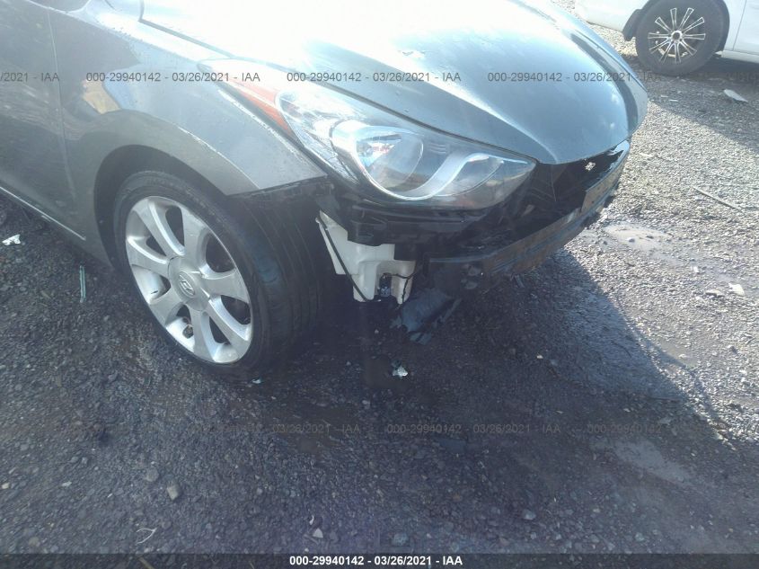 2013 HYUNDAI ELANTRA LIMITED PZEV 5NPDH4AEXDH220539
