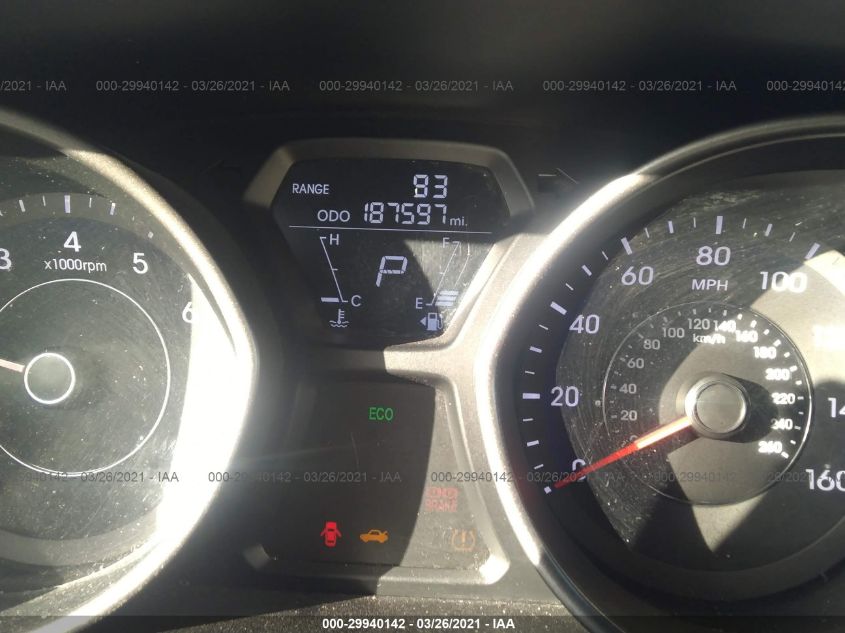 2013 HYUNDAI ELANTRA LIMITED PZEV 5NPDH4AEXDH220539