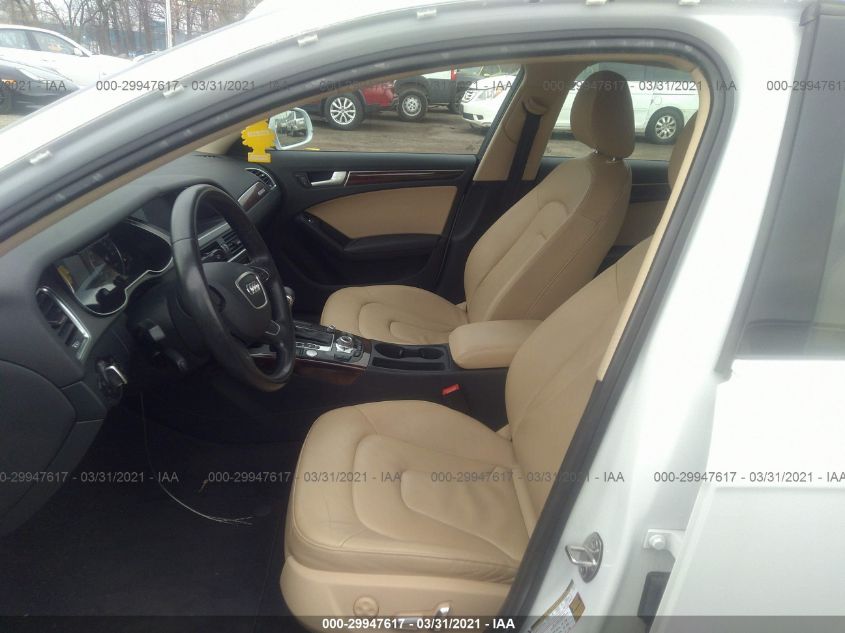 2014 AUDI A4 PREMIUM PLUS WAUFFAFL3EN006818