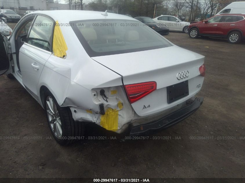 2014 AUDI A4 PREMIUM PLUS WAUFFAFL3EN006818