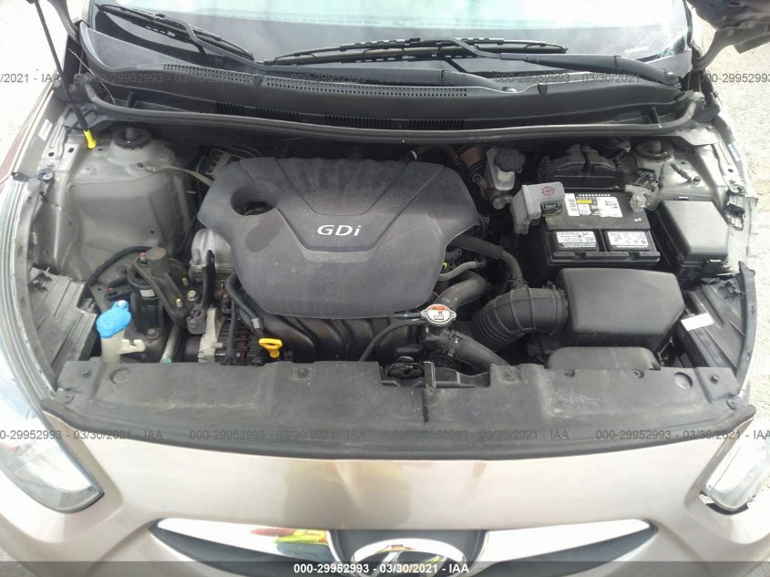 2013 HYUNDAI ACCENT GLS KMHCT4AE9DU580624