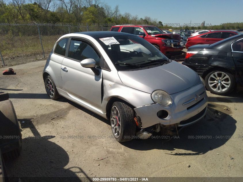 3C3CFFBR4CT113486 FIAT 500 Photo 1