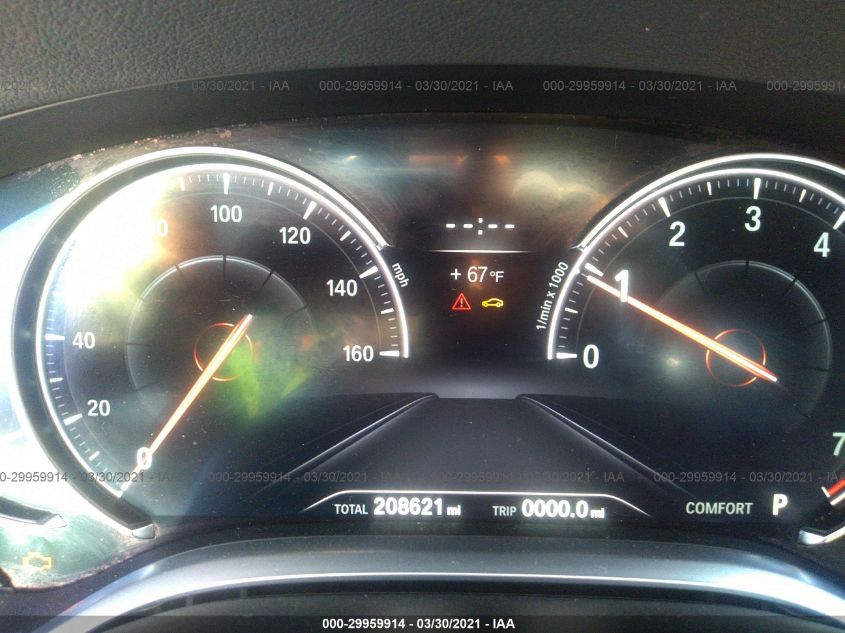 2017 BMW 7 SERIES 740I WBA7E2C56HG739182