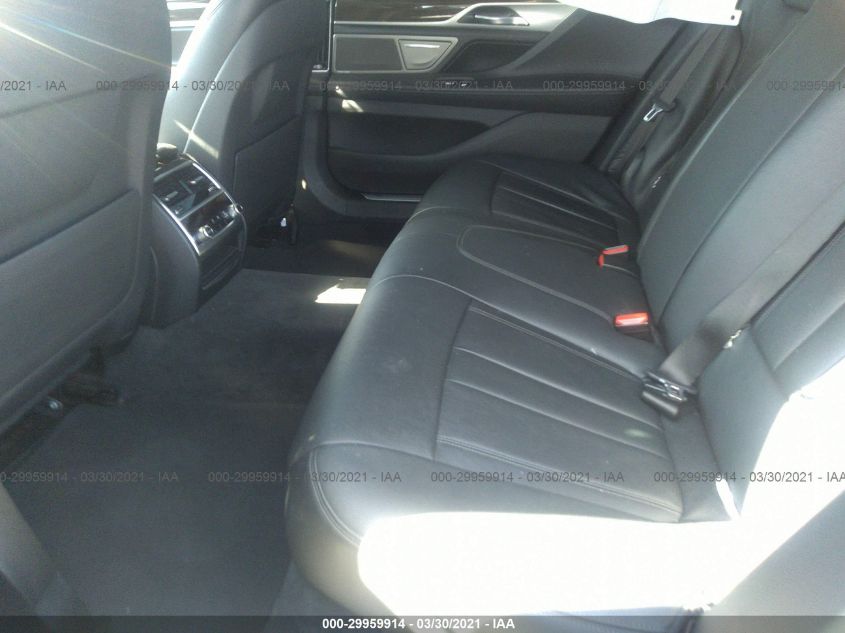 2017 BMW 7 SERIES 740I WBA7E2C56HG739182
