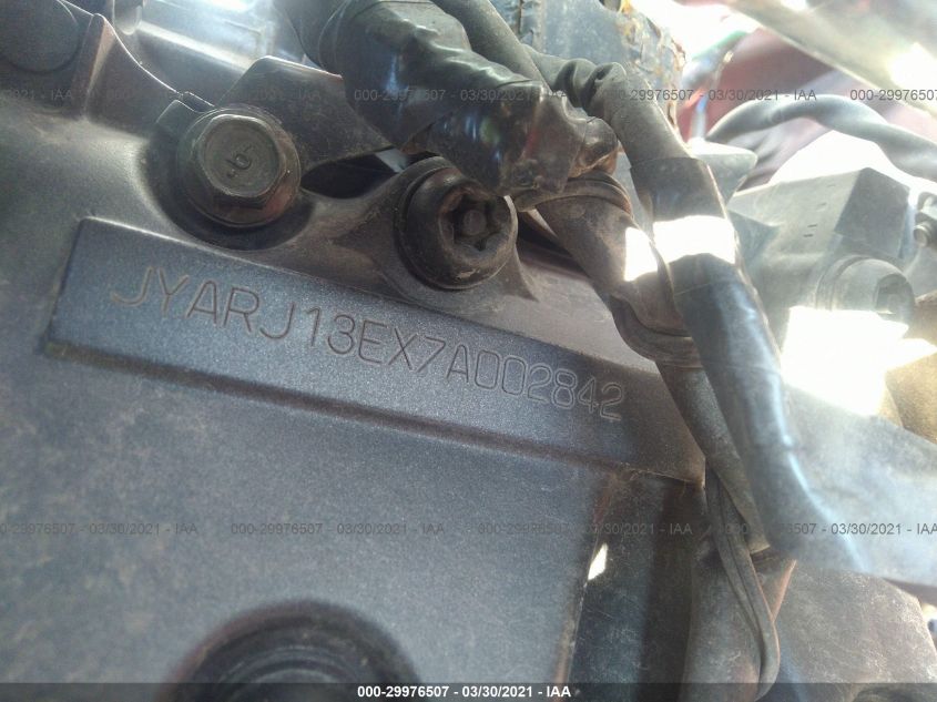2007 YAMAHA FZ6 SHG JYARJ13EX7A002842