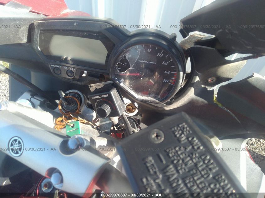 2007 YAMAHA FZ6 SHG JYARJ13EX7A002842