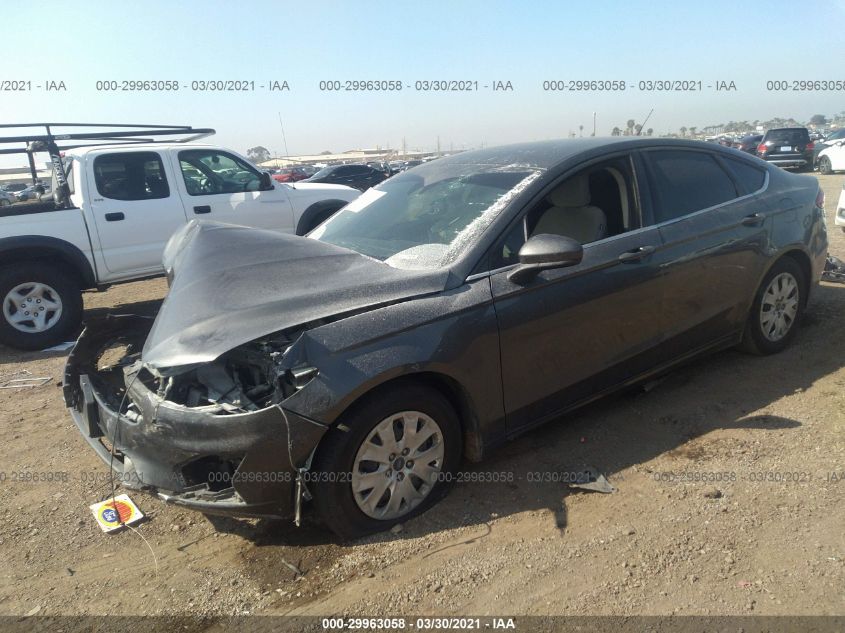 2019 FORD FUSION S 3FA6P0G7XKR232591