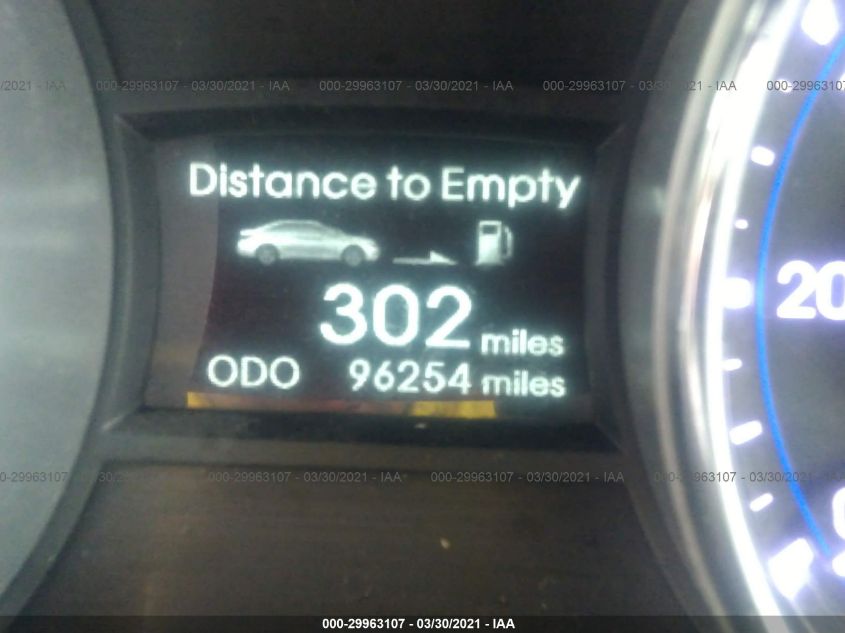 2014 HYUNDAI SONATA GLS 5NPEB4AC5EH853665