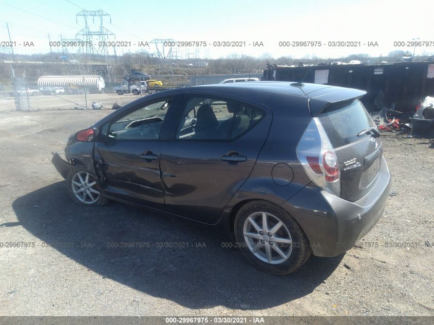 2014 TOYOTA PRIUS C ONE/THREE/TWO/FOUR JTDKDTB30E1561354