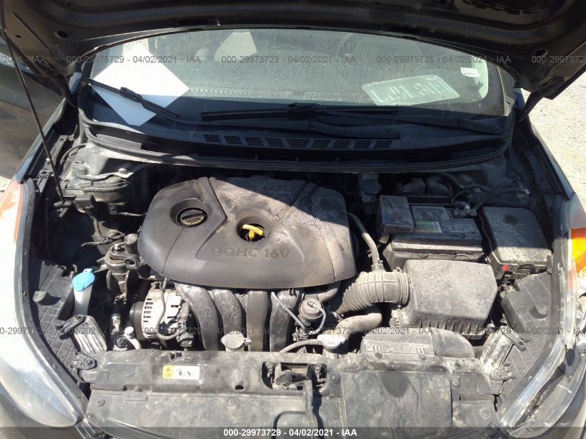 2013 HYUNDAI ELANTRA GLS 5NPDH4AE2DH372850
