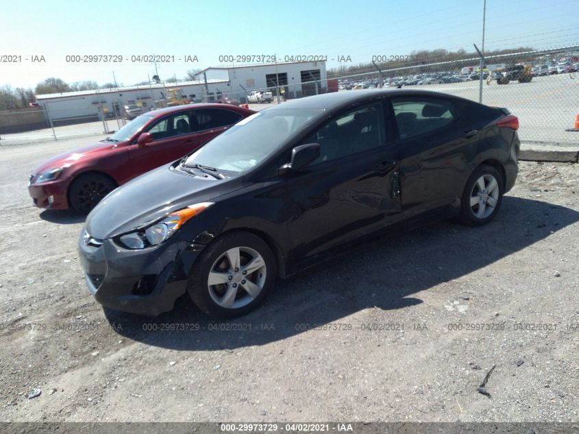 2013 HYUNDAI ELANTRA GLS 5NPDH4AE2DH372850
