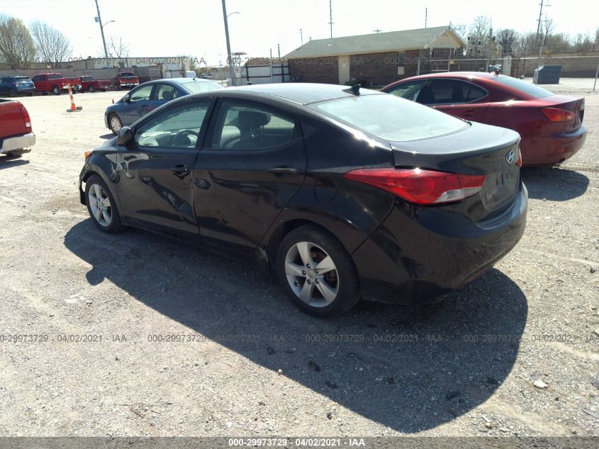 2013 HYUNDAI ELANTRA GLS 5NPDH4AE2DH372850