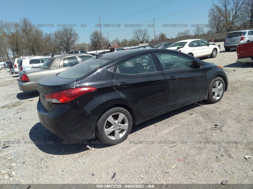 2013 HYUNDAI ELANTRA GLS 5NPDH4AE2DH372850