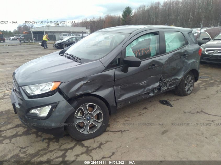 2020 FORD ECOSPORT S MAJ6S3FL8LC391723