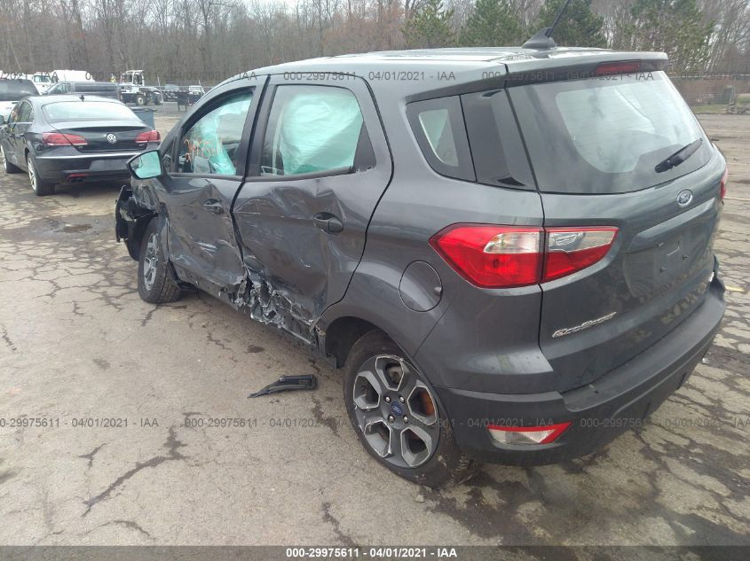 2020 FORD ECOSPORT S MAJ6S3FL8LC391723