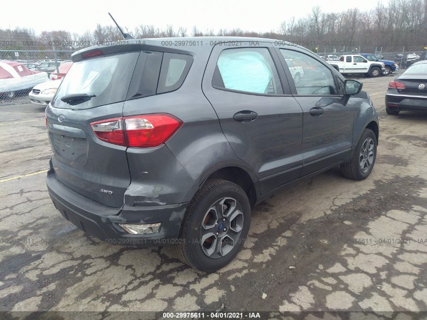 2020 FORD ECOSPORT S MAJ6S3FL8LC391723