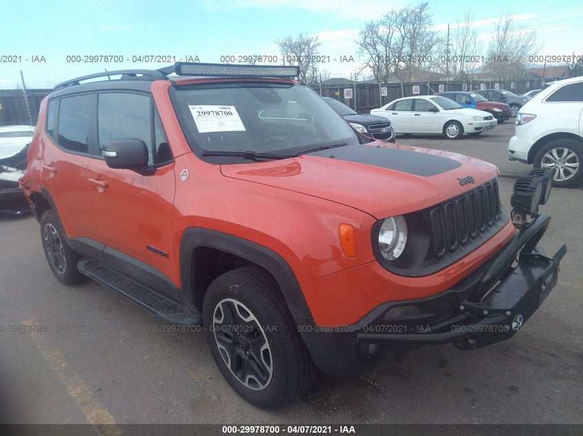 JEEP RENEGADE 2016. Lot# 29978700. VIN ZACCJBCT2GPC94310. Photo 1
