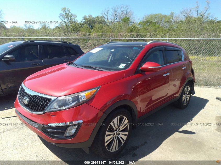 2014 KIA SPORTAGE EX KNDPC3AC4E7606030