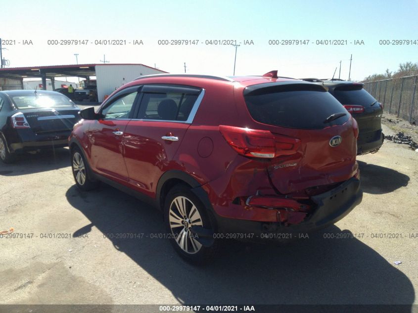 2014 KIA SPORTAGE EX KNDPC3AC4E7606030