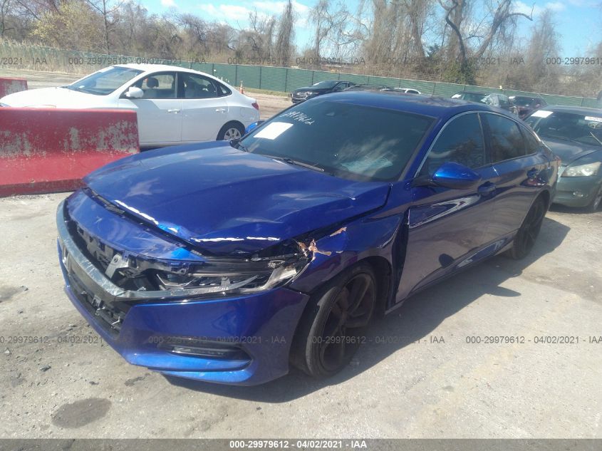 2018 HONDA ACCORD SEDAN SPORT 1.5T 1HGCV1F38JA105422