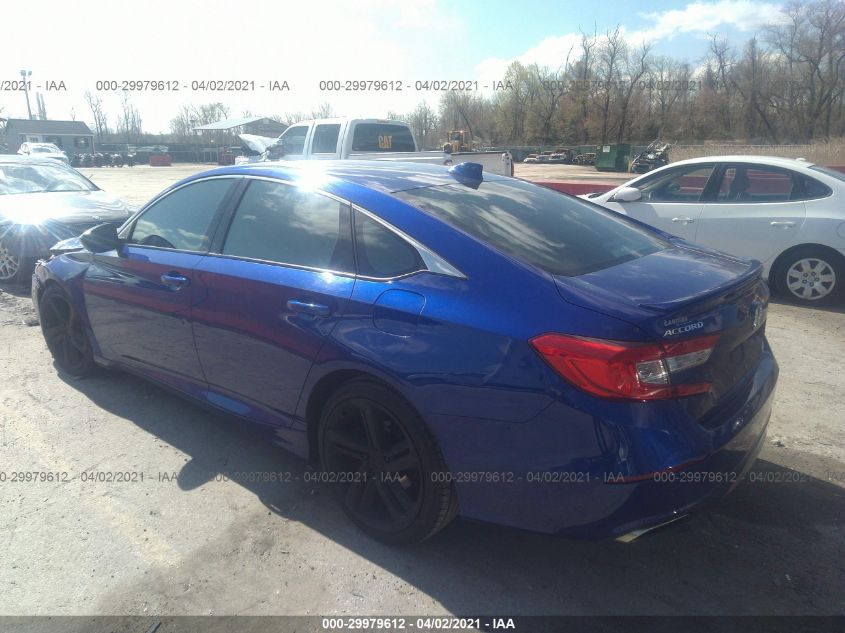 2018 HONDA ACCORD SEDAN SPORT 1.5T 1HGCV1F38JA105422