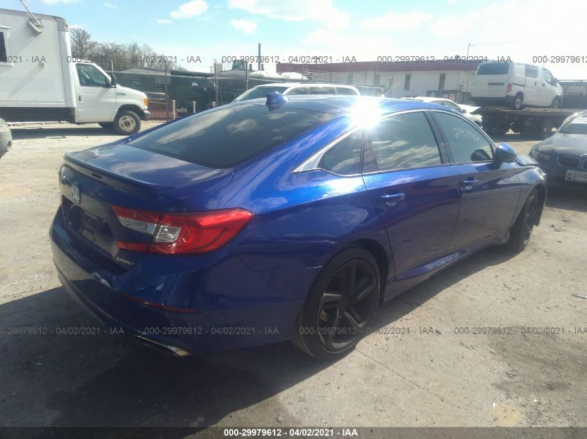 2018 HONDA ACCORD SEDAN SPORT 1.5T 1HGCV1F38JA105422