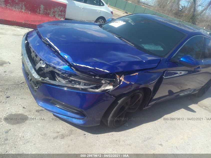 2018 HONDA ACCORD SEDAN SPORT 1.5T 1HGCV1F38JA105422