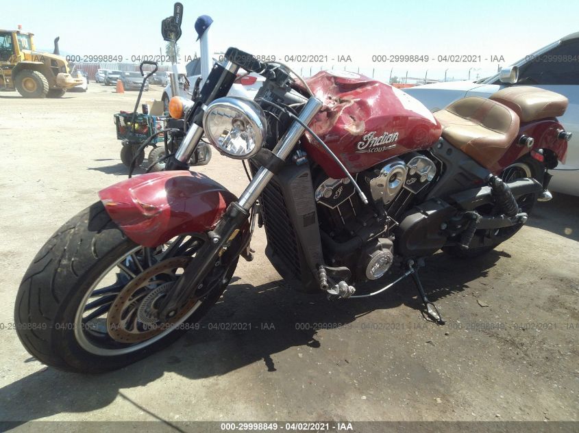 2016 INDIAN MOTORCYCLE CO. SCOUT ABS 56KMSA001G3115999