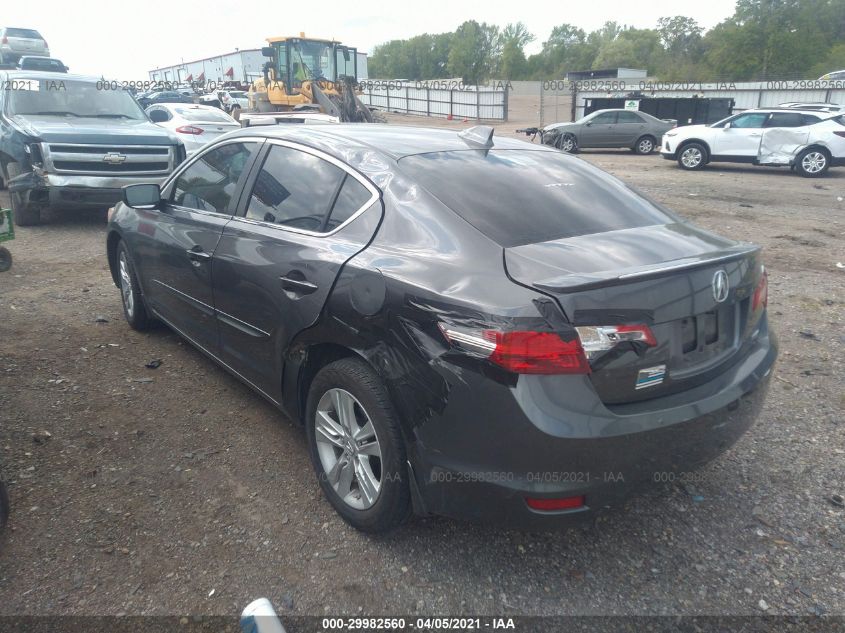 2013 ACURA ILX HYBRID TECH PKG 19VDE3F75DE300969