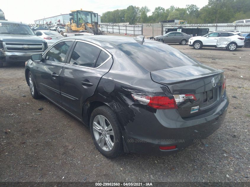 2013 ACURA ILX HYBRID TECH PKG 19VDE3F75DE300969