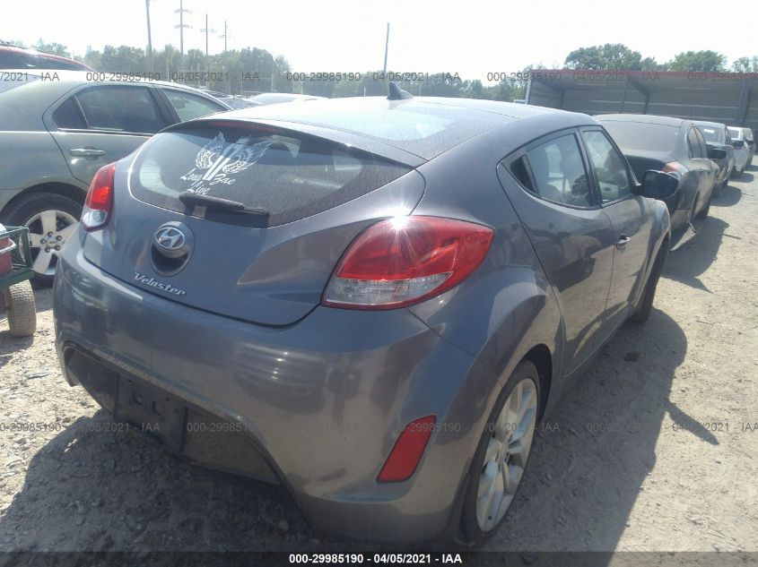 2013 HYUNDAI VELOSTER W/BLACK INT KMHTC6AD7DU142316