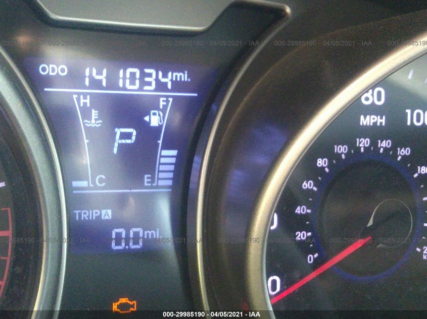 2013 HYUNDAI VELOSTER W/BLACK INT KMHTC6AD7DU142316