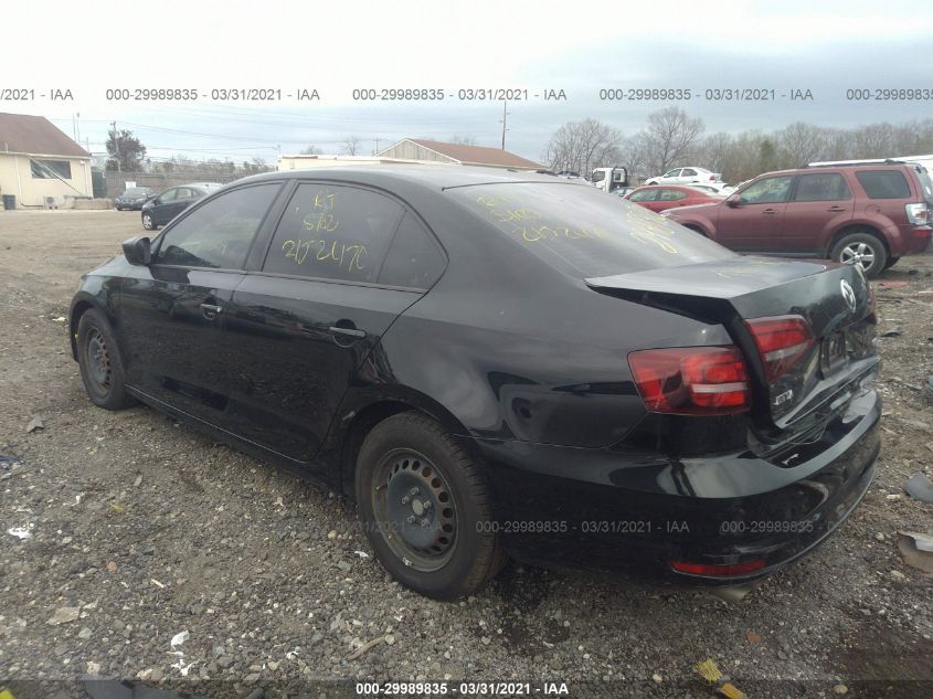 2016 VOLKSWAGEN JETTA SEDAN 1.4T S 3VW267AJ6GM216723