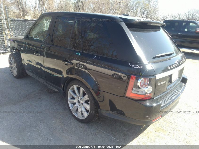 2013 LAND ROVER RANGE ROVER SPORT HSE LUX SALSK2D47DA783788