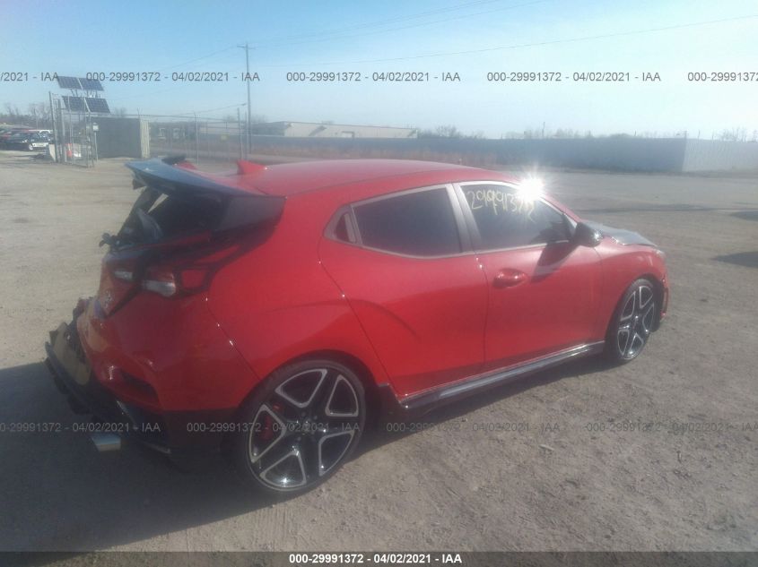 2020 HYUNDAI VELOSTER N KMHT36AH0LU004098