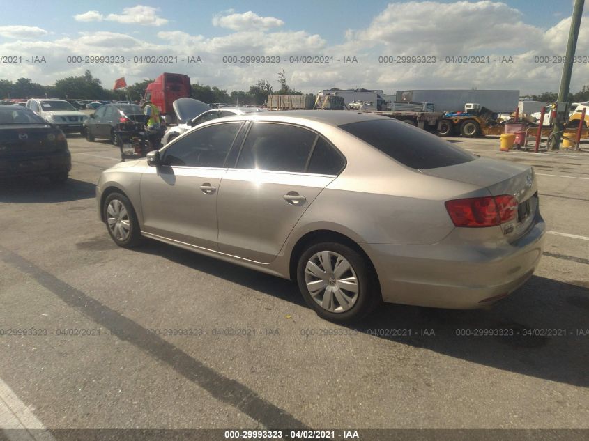2013 VOLKSWAGEN JETTA SEDAN SE 3VWDP7AJ3DM300712