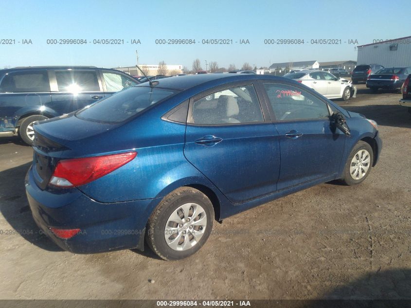 2015 HYUNDAI ACCENT GLS KMHCT4AE7FU919884