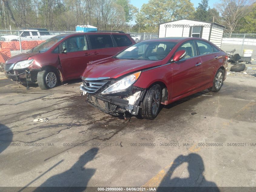2014 HYUNDAI SONATA LIMITED 5NPEC4AC7EH819191