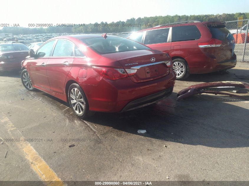2014 HYUNDAI SONATA LIMITED 5NPEC4AC7EH819191