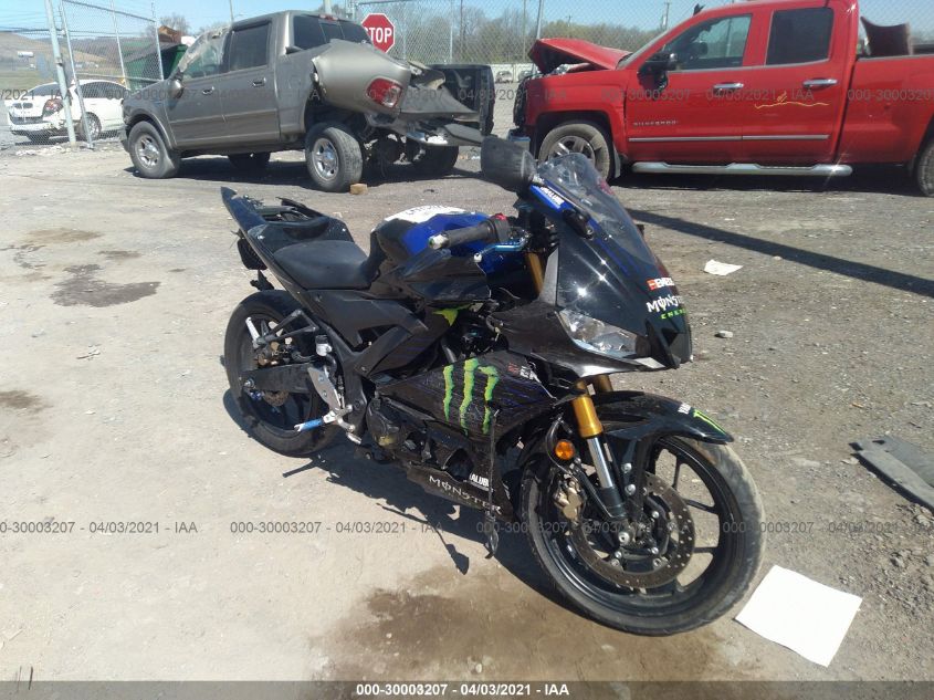 2020 YAMAHA YZFR3 A MH3RH18Y9LK002842